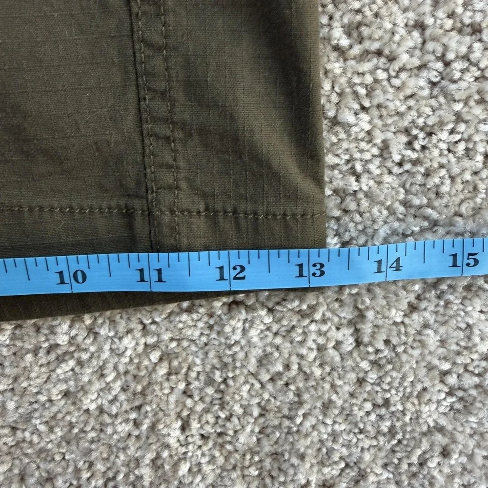 Bass Creek Outfitters Cargo Shorts Mens 40 Green Stretch Outdoor Casual Summer